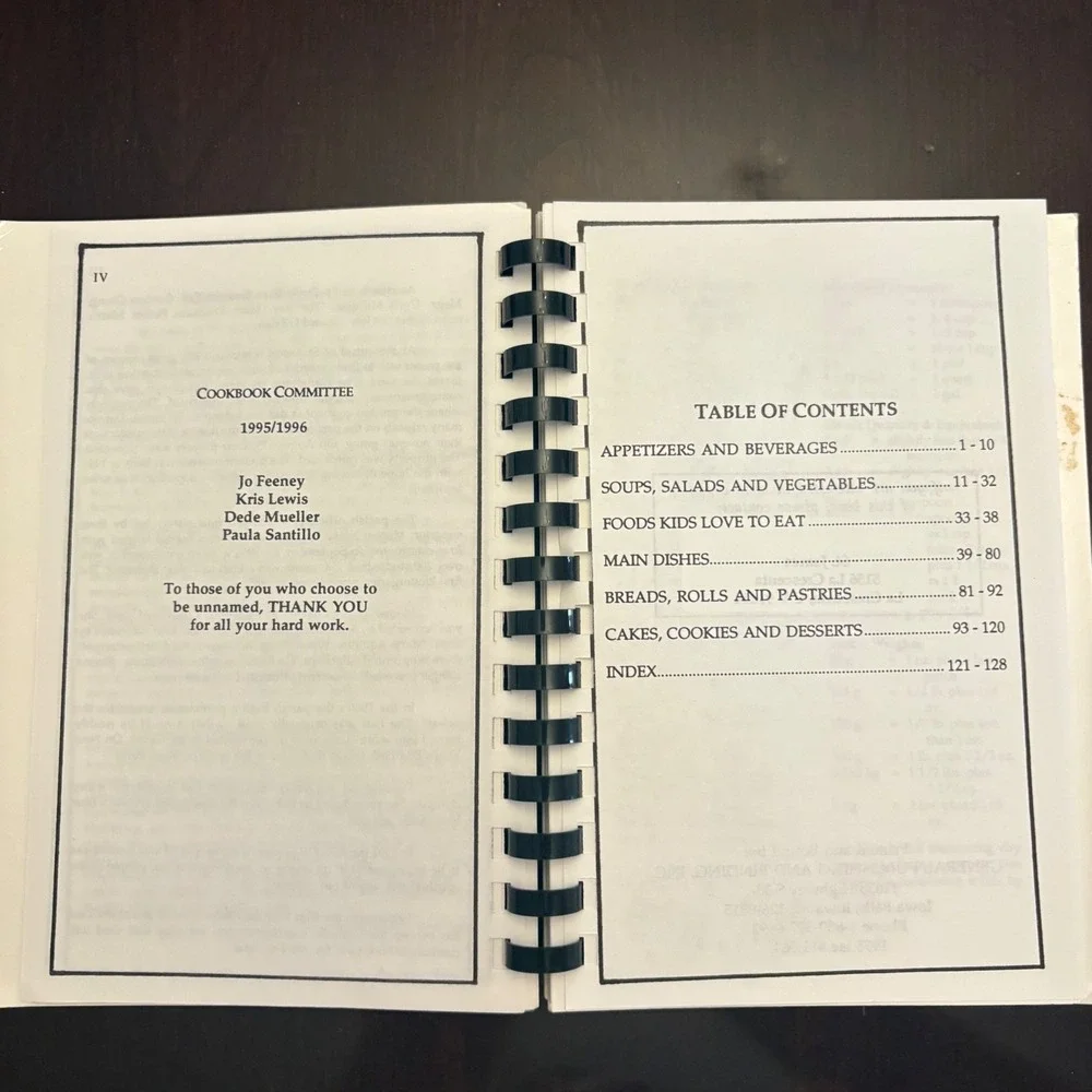 The Saint James Cookbook 1995 1996 St James Catholic‎ School La Crescenta CA